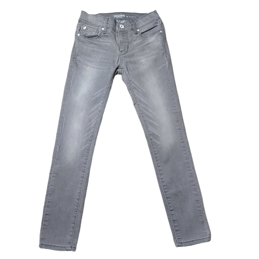 Girls Denizen From Levi's, The Jegging Gray Jeans Sz 10